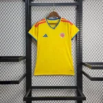 Camisa Seleção Colômbia Home Feminina Copa Do Mundo 2026 Amarelo Adidas