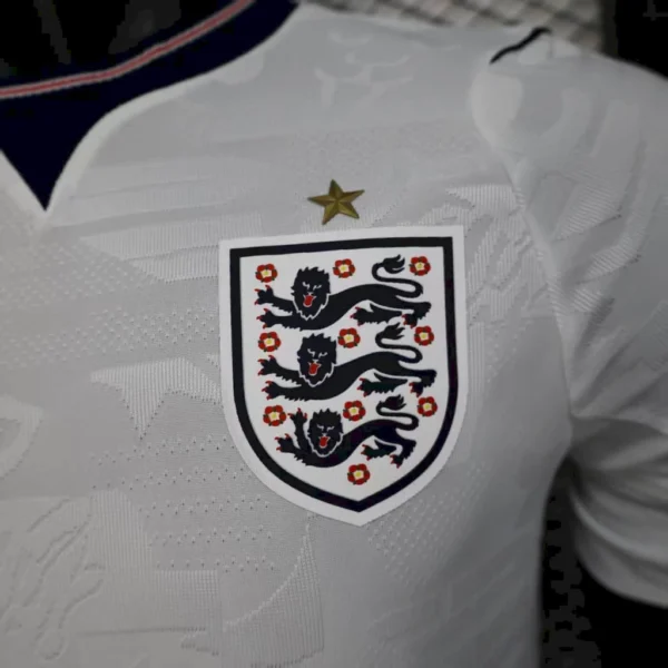 Camisa Seleção Inglaterra Home Versão Jogador Copa Do Mundo 2026 Branca Nike - Imagem 2