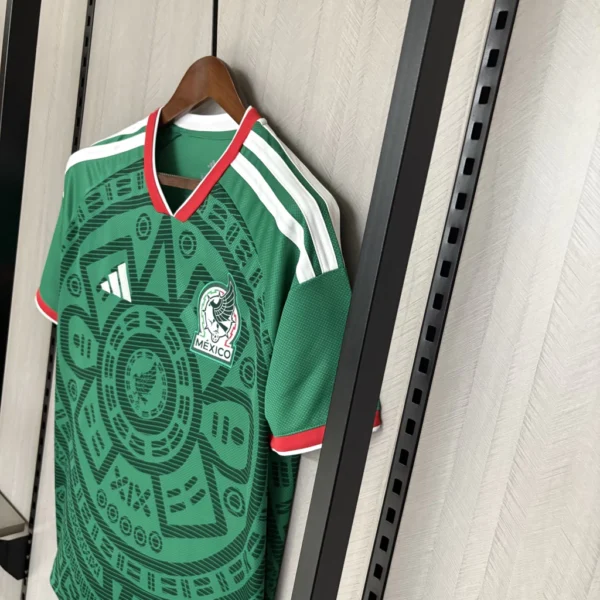 Camisa Seleção México Home Versão Torcedor Copa Do Mundo 2026 Verde Adidas - Imagem 2
