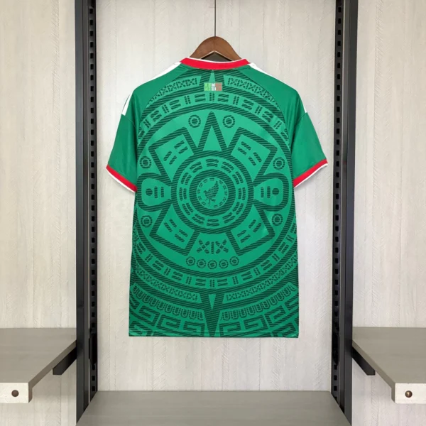 Camisa Seleção México Home Versão Torcedor Copa Do Mundo 2026 Verde Adidas - Imagem 6