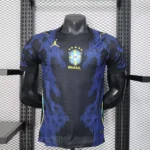Camisa Brasil Seleção Brasileira Away Azul Jogador Copa do Mundo 2026 Jordan Nike