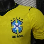 Camisa Brasil Seleção Brasileira Home Jogador Copa do Mundo 2026 Amarela Nike - Imagem 4
