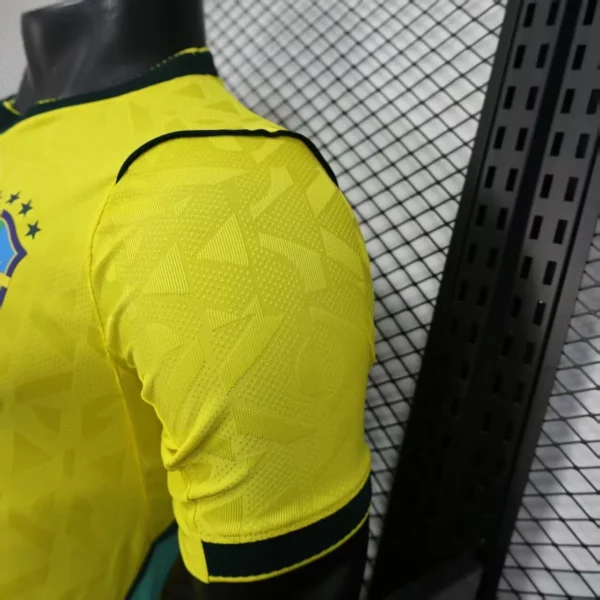 Camisa Brasil Seleção Brasileira Home Jogador Copa do Mundo 2026 Amarela Nike - Imagem 6