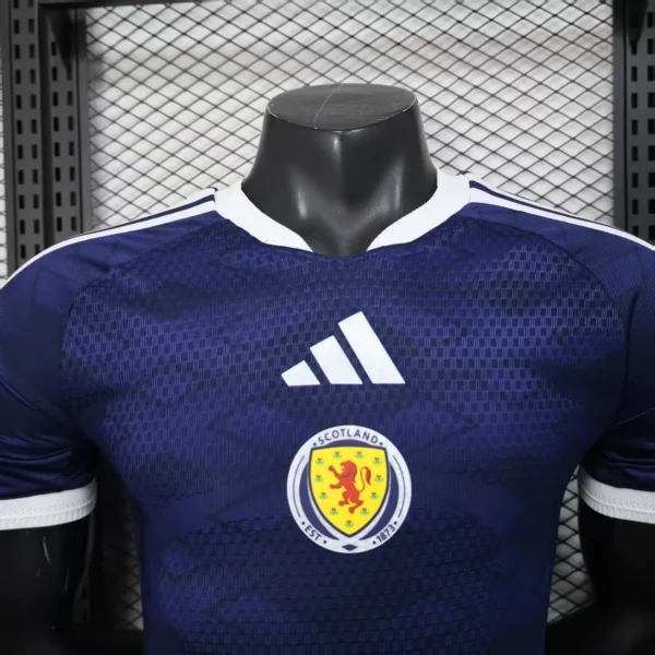 Camisa Seleção Escócia Home Versão Jogador Copa Do Mundo 2026 Azul Adidas - Imagem 2
