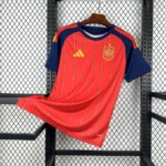 Camisa Seleção Espanha Home Versão Torcedor Copa Do Mundo 2026 Vermelha Adidas