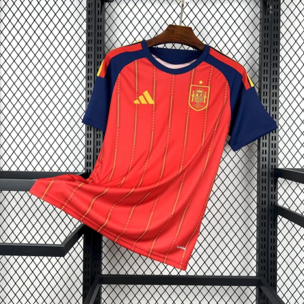 img_7695-3a7baa35dbb3b9834e17637763792362-1024-1024 Camisa Seleção Espanha Home Versão Torcedor Copa Do Mundo 2026 Vermelha Adidas - Imagem 1