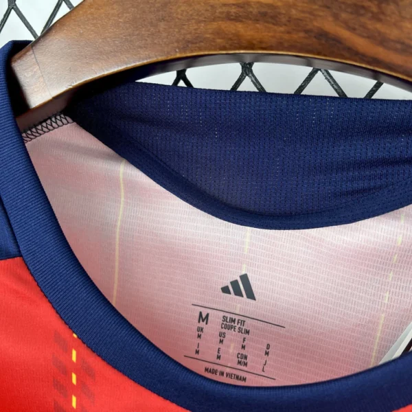Camisa Seleção Espanha Home Versão Torcedor Copa Do Mundo 2026 Vermelha Adidas - Imagem 2