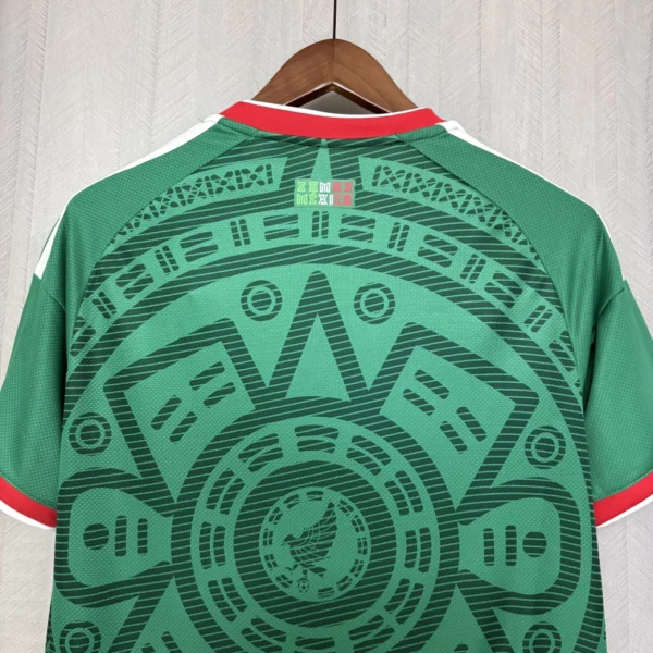 Camisa Seleção México Home Versão Torcedor Copa Do Mundo 2026 Verde Adidas - Imagem 7