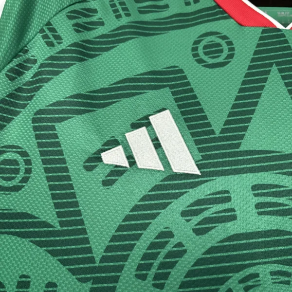 Camisa Seleção México Home Versão Torcedor Copa Do Mundo 2026 Verde Adidas - Imagem 5
