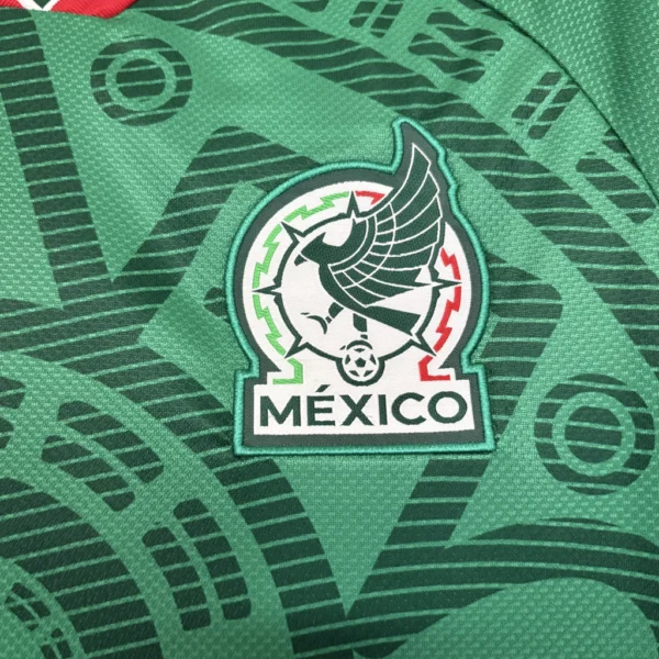 Camisa Seleção México Home Versão Torcedor Copa Do Mundo 2026 Verde Adidas - Imagem 4