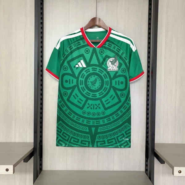 Camisa Seleção México Home Versão Torcedor Copa Do Mundo 2026 Verde Adidas - Imagem 1