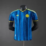 Camisa Seleção Colômbia Away Versão Jogador Copa Do Mundo 2026 Azul Adidas