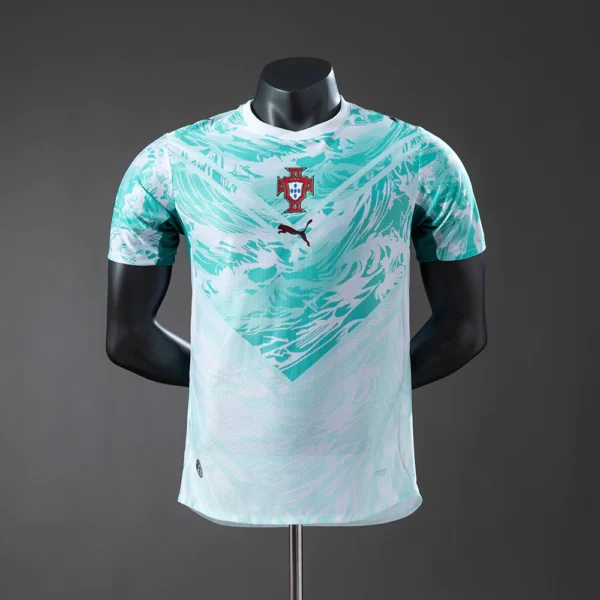Camisa Seleção Portugal Away Versão Jogador Copa Do Mundo 2026 Puma Branca - Imagem 1