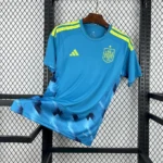 Camisa Seleção Espanha Goleiro Versão Torcedor Copa do Mundo 2026 Azul Adidas