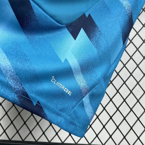 Camisa Seleção Espanha Goleiro Versão Torcedor Copa do Mundo 2026 Azul Adidas - Imagem 3