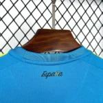 Camisa Seleção Espanha Goleiro Versão Torcedor Copa do Mundo 2026 Azul Adidas - Imagem 5