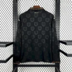 Camisa Seleção Portugal - Edição Especial - Pantera Negra - Eusébio - Manga Longa - Versão Torcedor - Copa do Mundo 2026 Preta Puma - Imagem 4