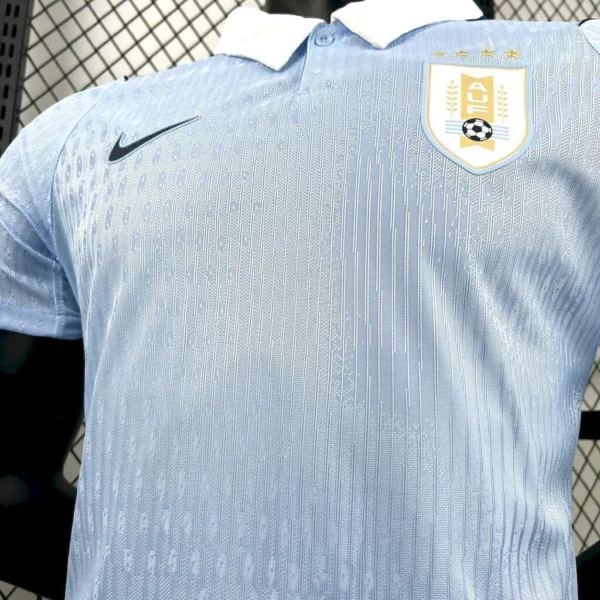 Camisa Seleção Uruguai Home Versão Jogador Copa do Mundo 2026 Nike Azul - Imagem 3