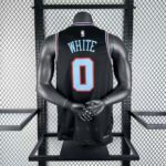 Camiseta Regata Basquete NBA Chicago Bulls City Edition 2025/26 Preta Nike - Imagem 9