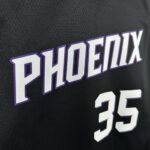 Camiseta Regata Basquete NBA Phoenix Suns Statemant Edition 2025/26 Preta Jordan - Imagem 4