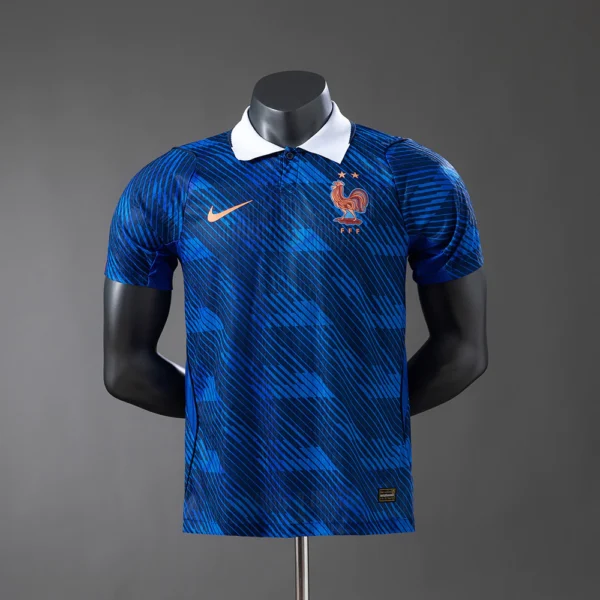 Camisa Seleção França Home Versão Jogador Copa Do Mundo 2026 Azul Nike - Imagem 14