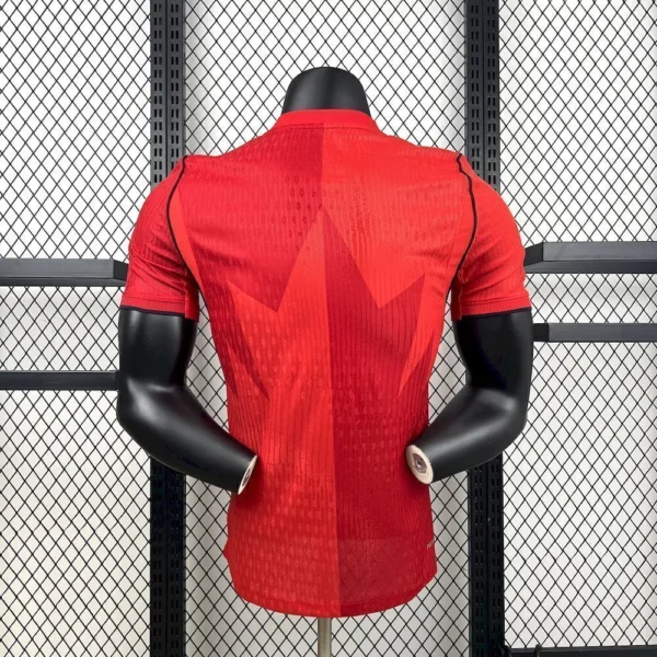Camisa Seleção Canadá Home Versão Jogador Copa Do Mundo 2026 Vermelha Nike - Imagem 6