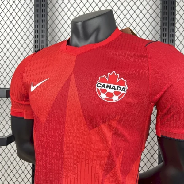 Camisa Seleção Canadá Home Versão Jogador Copa Do Mundo 2026 Vermelha Nike - Imagem 2