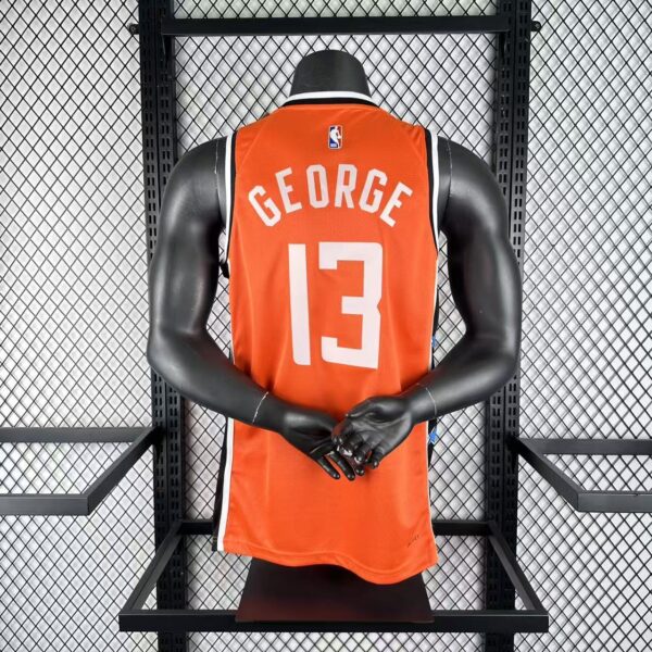 Camiseta Regata Basquete NBA Los Angeles Clippers City Edition 2025/26 Vermelha Nike - Imagem 9