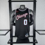 Camiseta Regata Basquete NBA Chicago Bulls City Edition 2025/26 Preta Nike