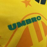 Camisa Retrô Clássica Seleção Brasileira Brasil – Versão Torcedor Umbro – Amarela – 1994 - Imagem 8