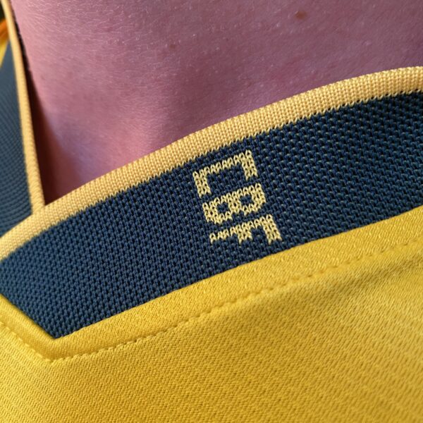 Camisa Retrô Clássica Seleção Brasileira Brasil – Versão Torcedor Umbro – Amarela – 1994 - Imagem 7