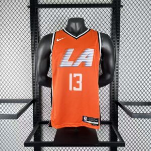 Camiseta Regata Basquete NBA Los Angeles Clippers City Edition 2025/26 Vermelha Nike