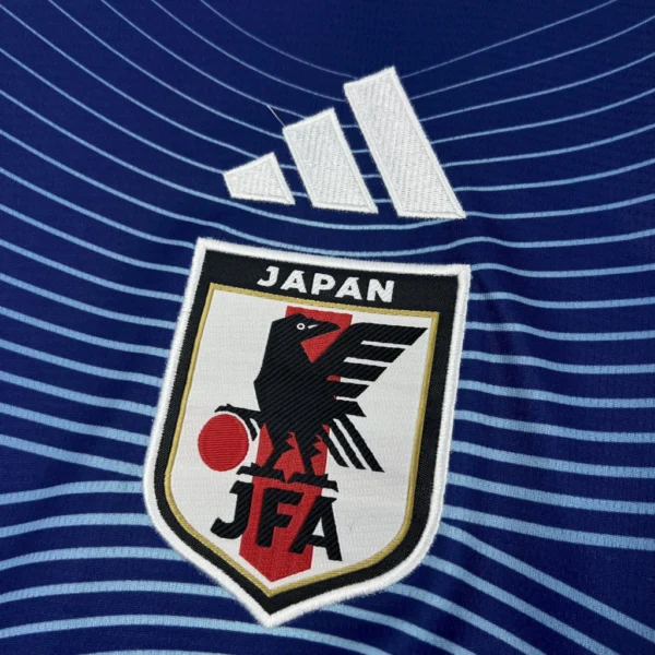 Camisa Seleção Japão Home Versão Torcedor Copa Do Mundo 2026 Azul Adidas - Imagem 3