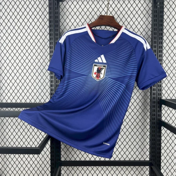 Camisa Seleção Japão Home Versão Torcedor Copa Do Mundo 2026 Azul Adidas - Imagem 1