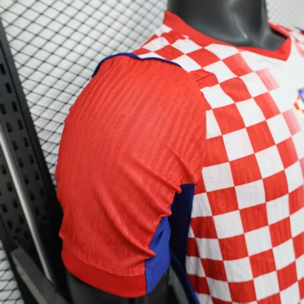 Camisa Seleção Croácia Home Versão Jogador Copa Do Mundo 2026 Branca Nike - Imagem 4