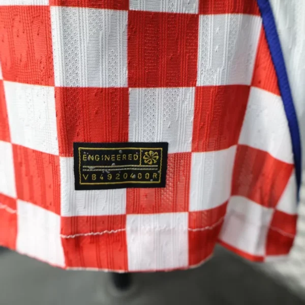 Camisa Seleção Croácia Home Versão Jogador Copa Do Mundo 2026 Branca Nike - Imagem 7