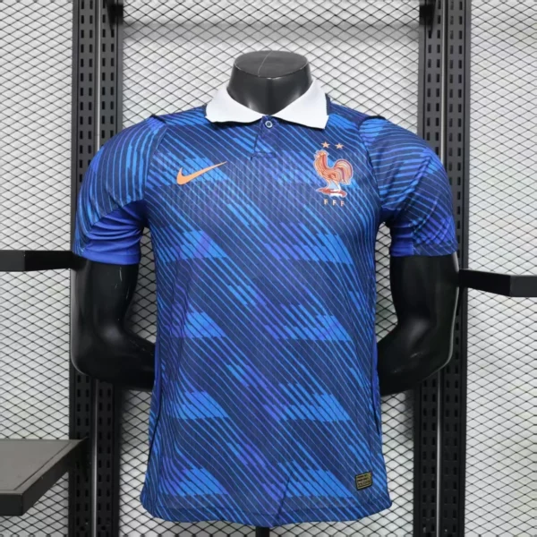 Camisa Seleção França Home Versão Jogador Copa Do Mundo 2026 Azul Nike - Imagem 1