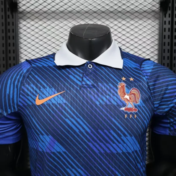 Camisa Seleção França Home Versão Jogador Copa Do Mundo 2026 Azul Nike - Imagem 2