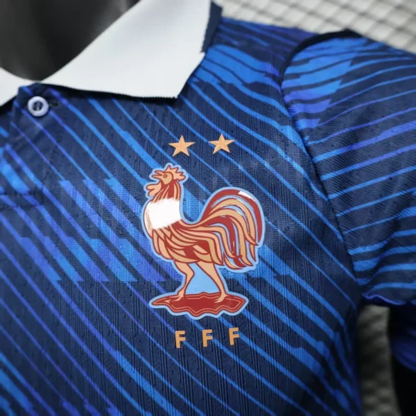 Camisa Seleção França Home Versão Jogador Copa Do Mundo 2026 Azul Nike - Imagem 3