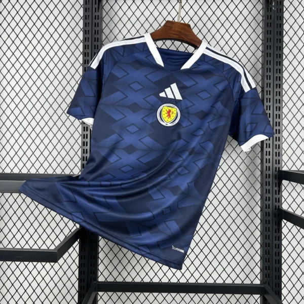 Camisa Seleção Escócia Home Versão Torcedor Copa Do Mundo 2026 Azul Adidas - Imagem 1