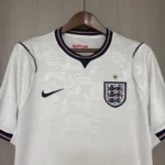 Camisa Seleção Inglaterra Home Versão Torcedor Copa Do Mundo 2026 Branca Nike - Imagem 2