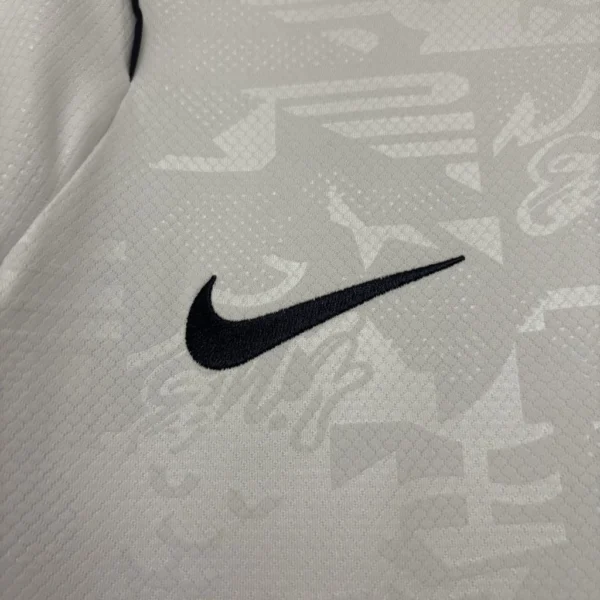 Camisa Seleção Inglaterra Home Versão Torcedor Copa Do Mundo 2026 Branca Nike - Imagem 4