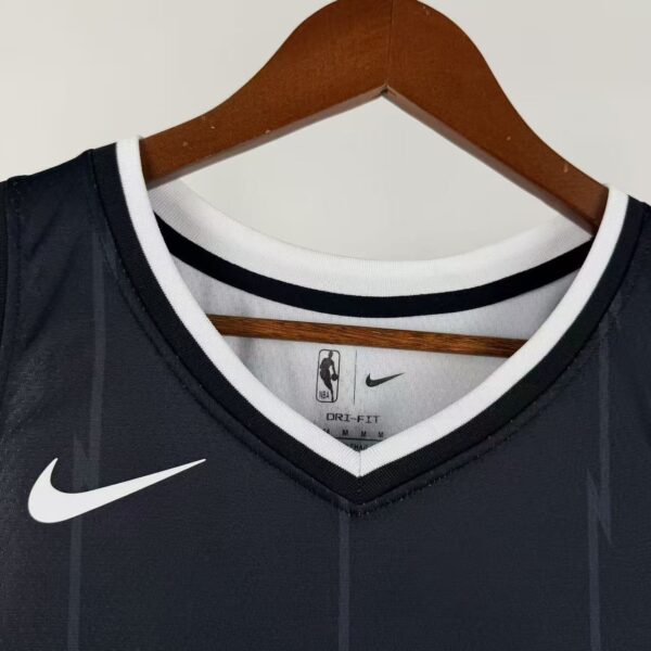 Camiseta Regata Basquete NBA Toronto Raptors City Edition 2025/26 Preta Nike - Imagem 3