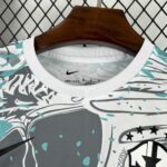 Camisa Brasil Seleção Brasileira Concept Arara Azul Home Versão Torcedor Masculina Branca 2026 Nike - Imagem 2