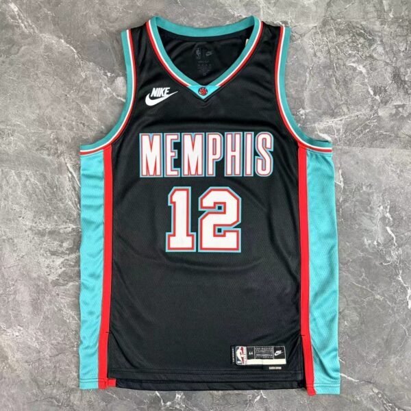 Camiseta Regata NBA Memphis Grizzlies Classic Edition 2025/26 Preta Nike - Imagem 11