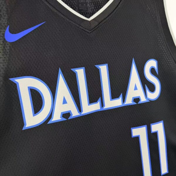 Camiseta Regata Basquete NBA Dallas Mavericks City Edition 2025/26 Preta Nike - Imagem 3