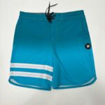 Bermuda Hurley Azul Claro com Branco 2026