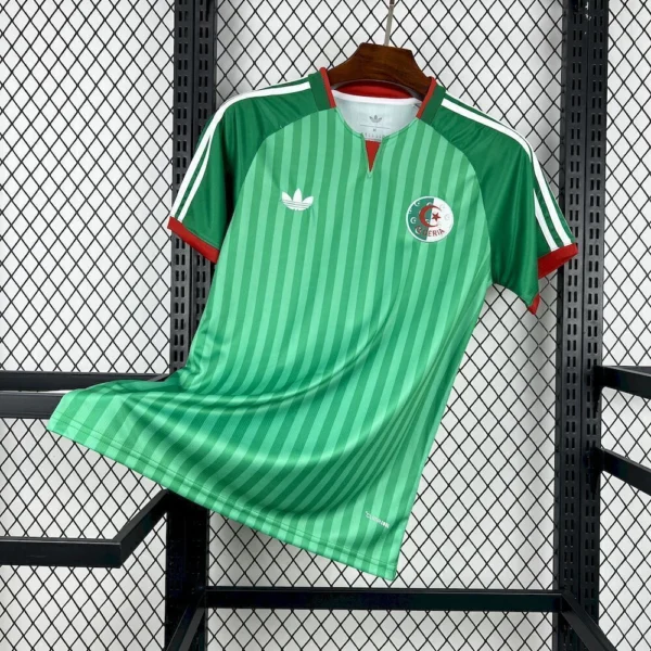 Camisa Seleção Argelia Away Versão Torcedor Copa Do Mundo 2026 Verde Adidas - Imagem 1