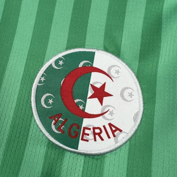 Camisa Seleção Argelia Away Versão Torcedor Copa Do Mundo 2026 Verde Adidas - Imagem 3