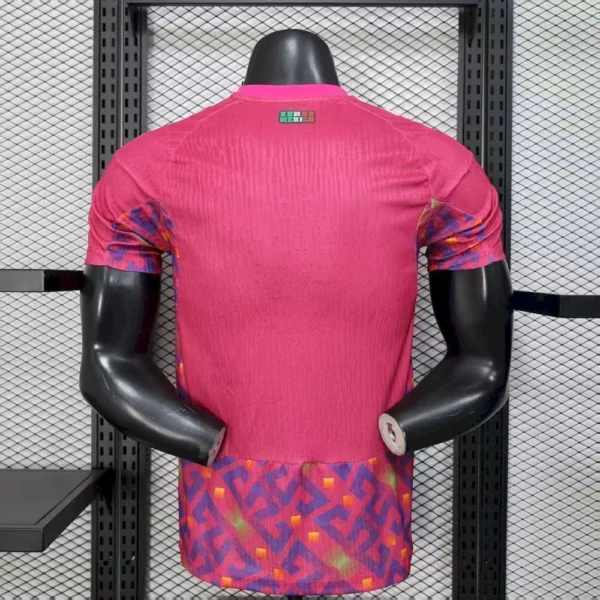 Camisa Seleção México Goleiro Versão Jogador Copa Do Mundo 2026 Rosa Adidas - Imagem 5